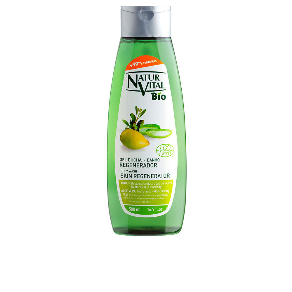 BIO ECOCERT regenerating argan & aloe vera shower gel 500 ml