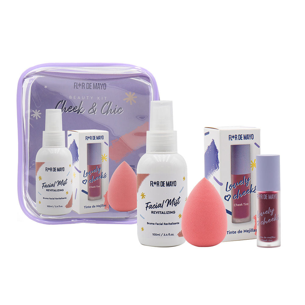BEAUTY KIT CHEEK & CHIC CASE 4 pcs