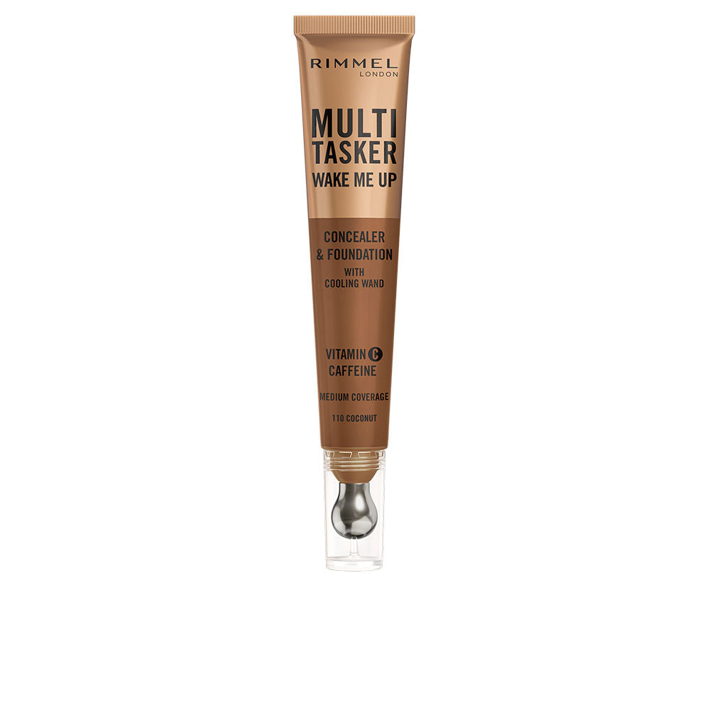 MULTITASKER WAKE ME UP concealer and foundation #Warm Coconut