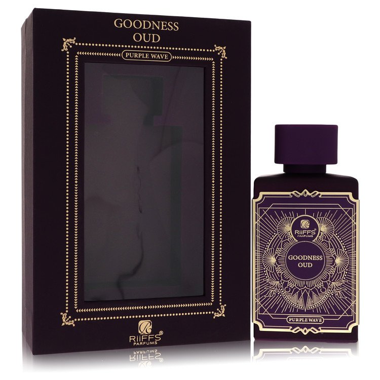 Riiffs Goodness Oud Purple Wave by Riiffs - Eau De Parfum Spray (Unisex) 3.4 oz