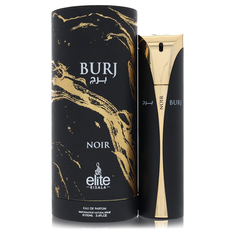 Risala Elite Burj Noir by Risala - Eau De Parfum Spray 3.4 oz