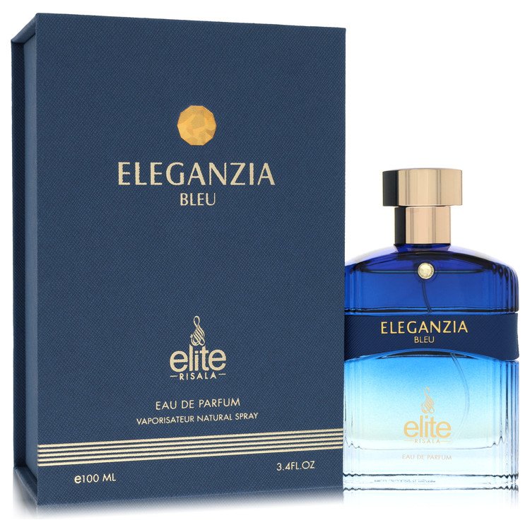 Risala Elite Eleganzia Bleu by Risala - Eau De Parfum Spray 3.4 oz