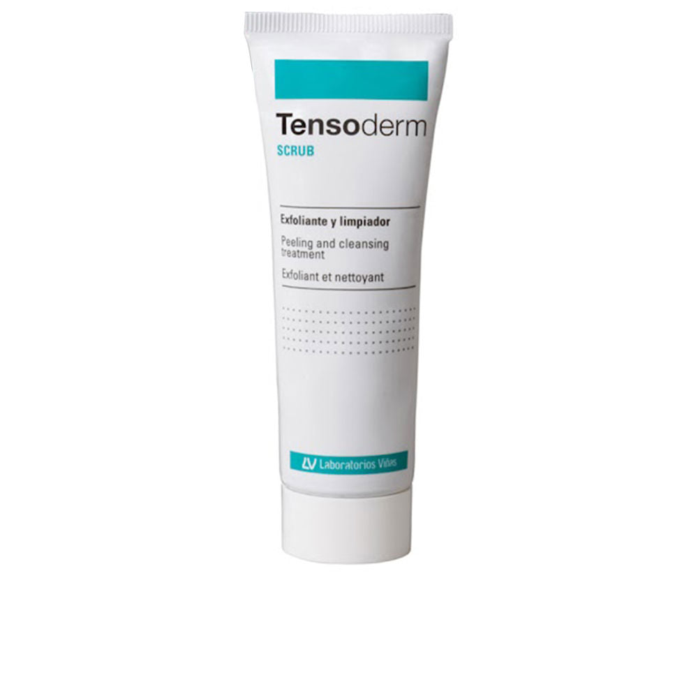 TENSODERM SCRUB exfoliating and cleansing