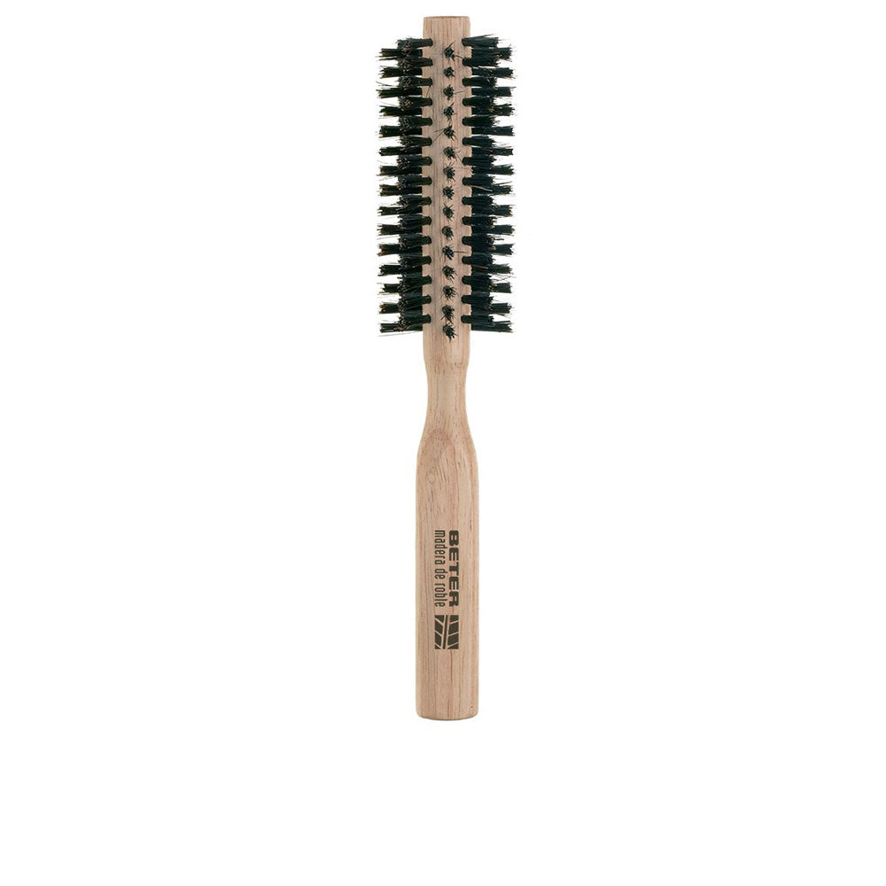 ROUND BRUSH mixed bristles Oak wood handle 40 mm 1 unit