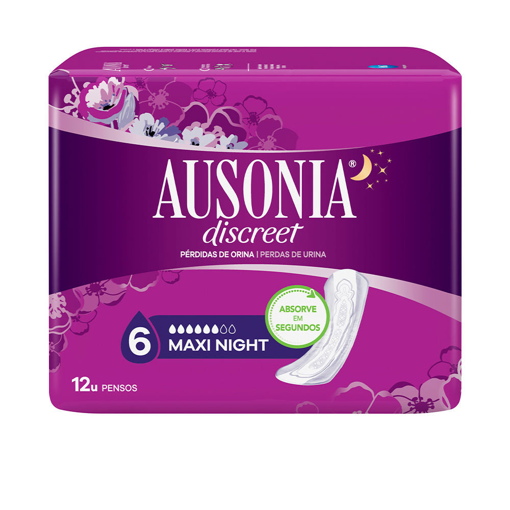 DISCREET maxi incontinence pads 12 units