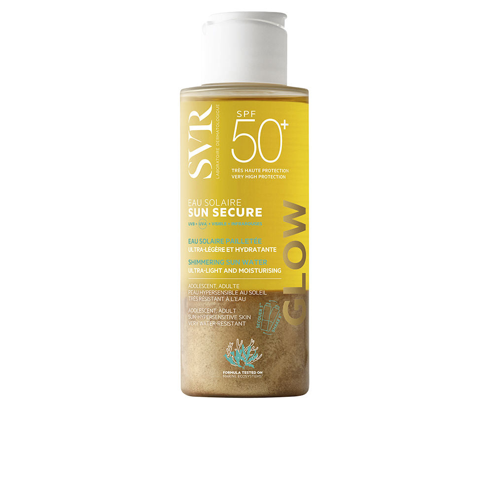 SUN SECURE eau solaire glow SPF50+