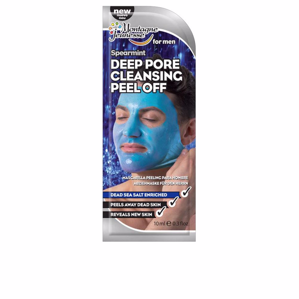 FOR MEN DEEP PORE cleansing peel-off mask