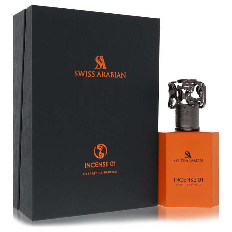 Swiss Arabian Incense 01 by Swiss Arabian - Extrait De Parfum Spray (Unisex) 1.7 oz