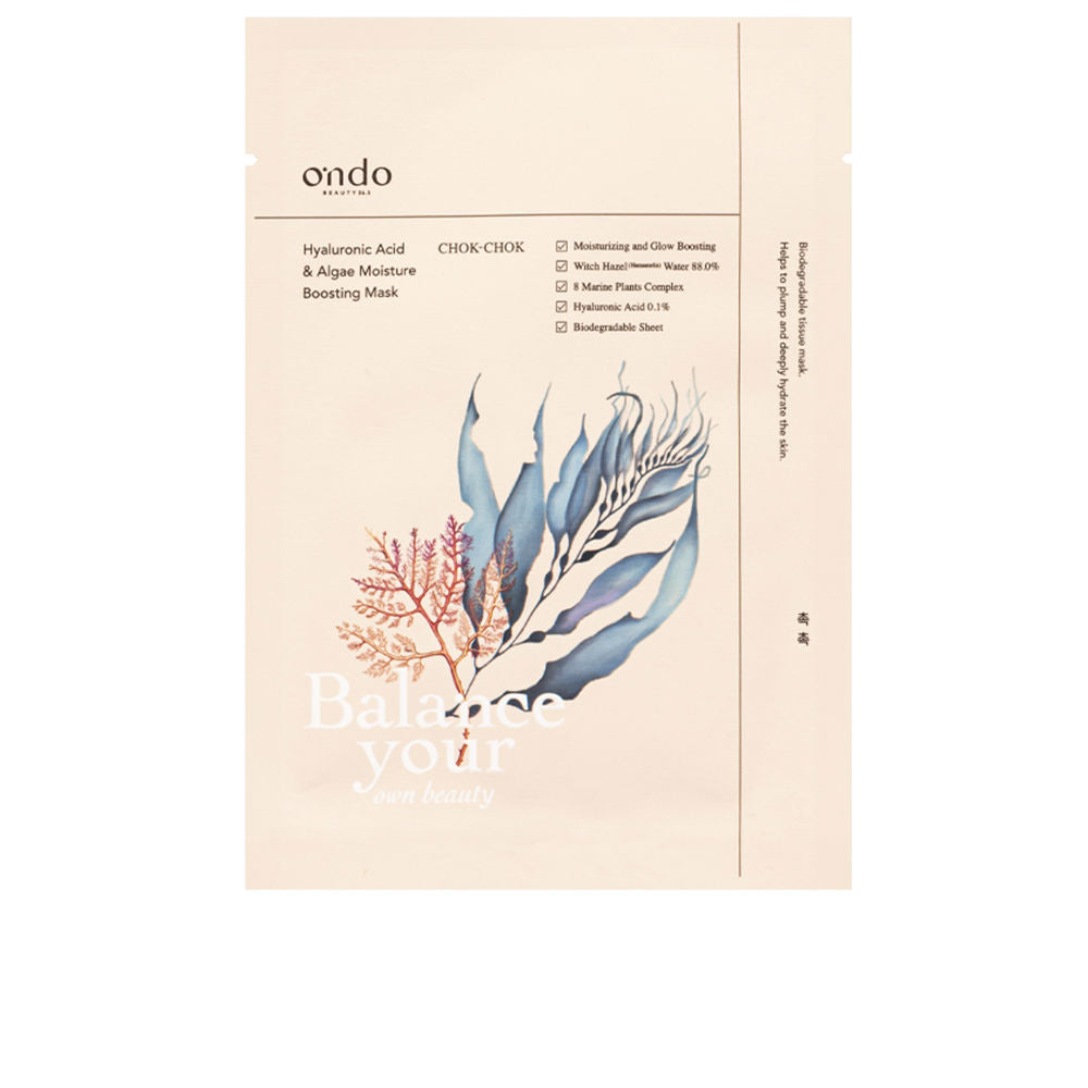 HYALURONIC ACID & ALGAE MOISTURE boosting mask