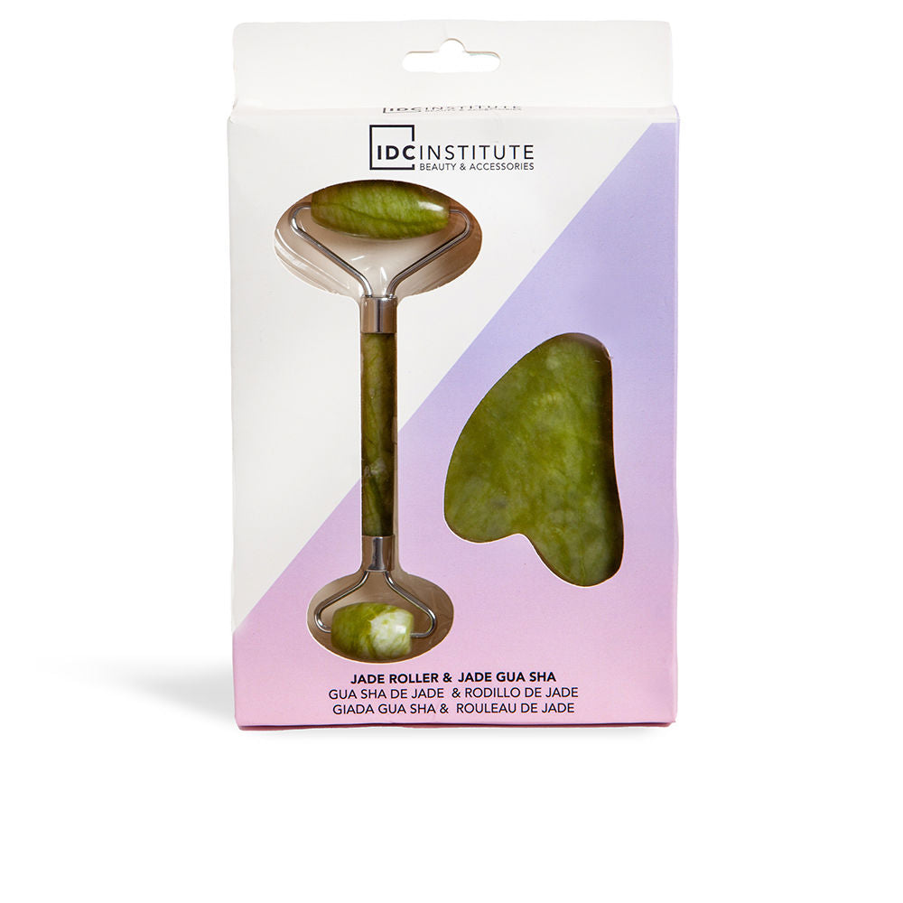 JADE GUA SHA & JADE ROLLER 2 pcs