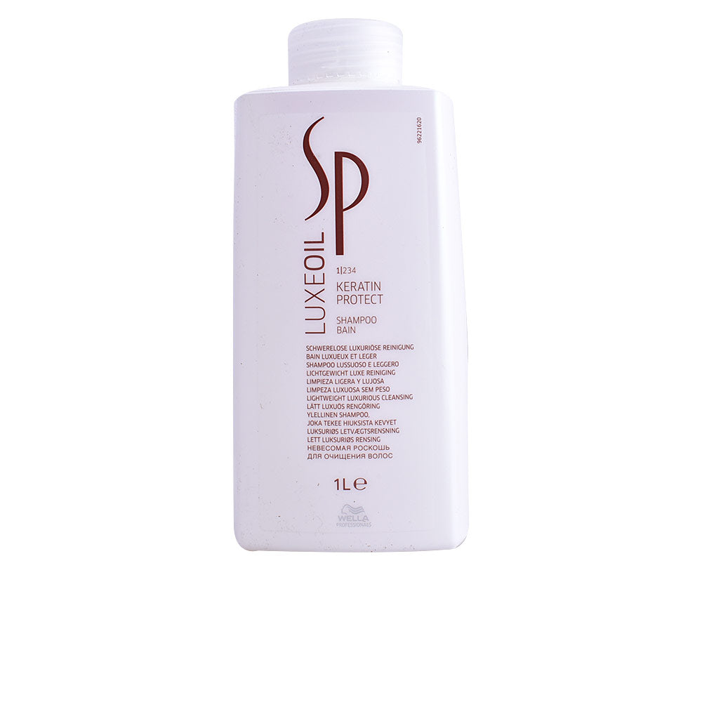 SP LUXE OIL keratin protect shampoo