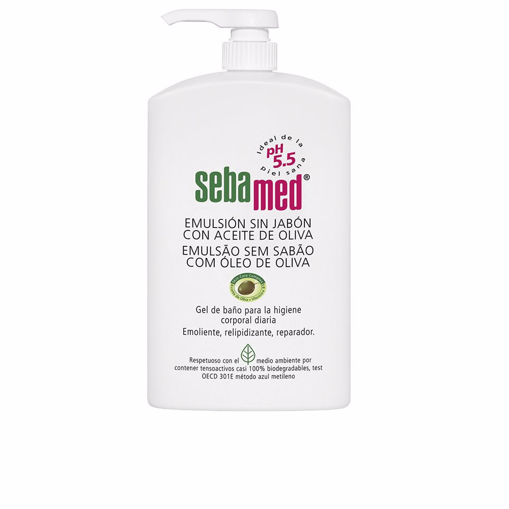 SOAP-FREE EMULSION bath gel with olive oil