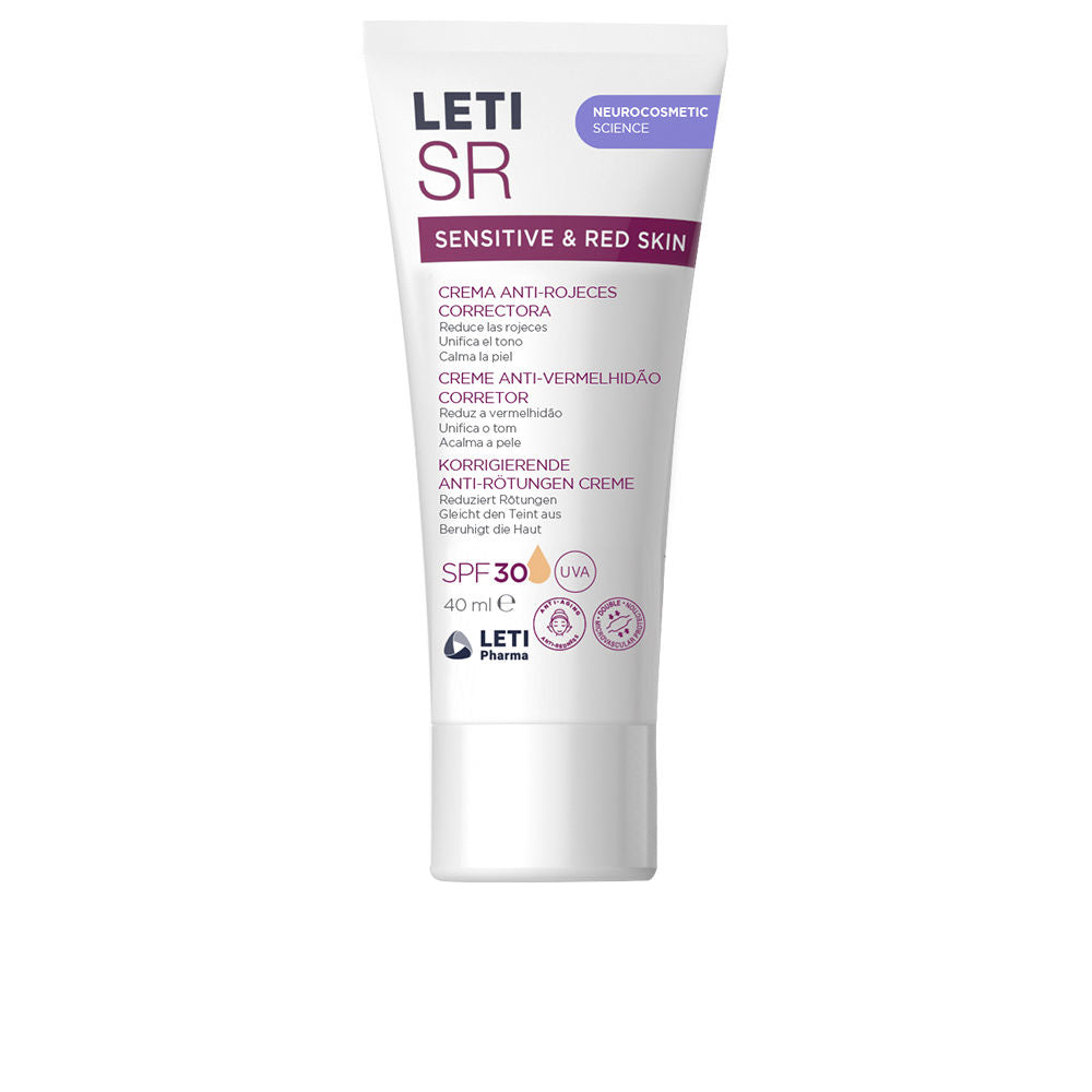 LETISR SENSITIVE & RED SKIN corrective anti-redness cream SPF30