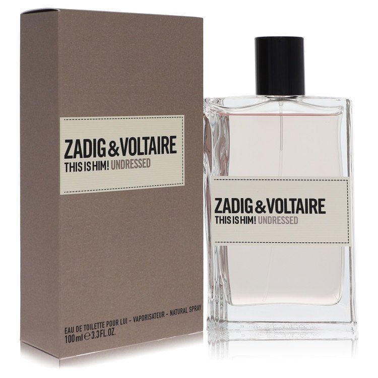 This Is Him Undressed by Zadig & Voltaire - Eau De Toilette Spray 3.3 oz