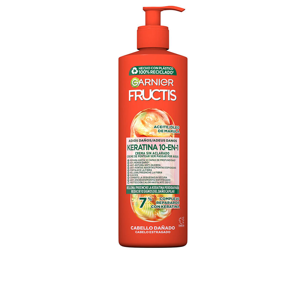FRUCTIS GOODBYE KERATIN DAMAGE 10-IN-1 leave-in cream 400 ml