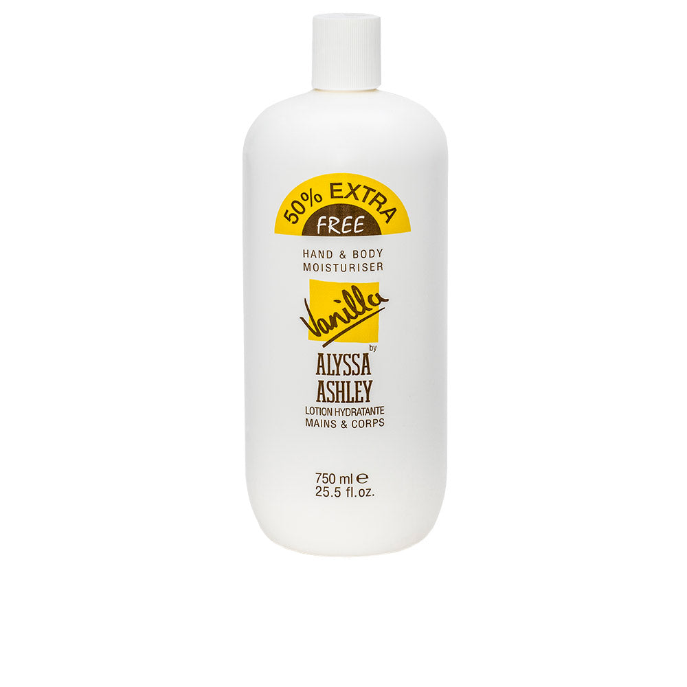 VANILLA hand and body moisturiser