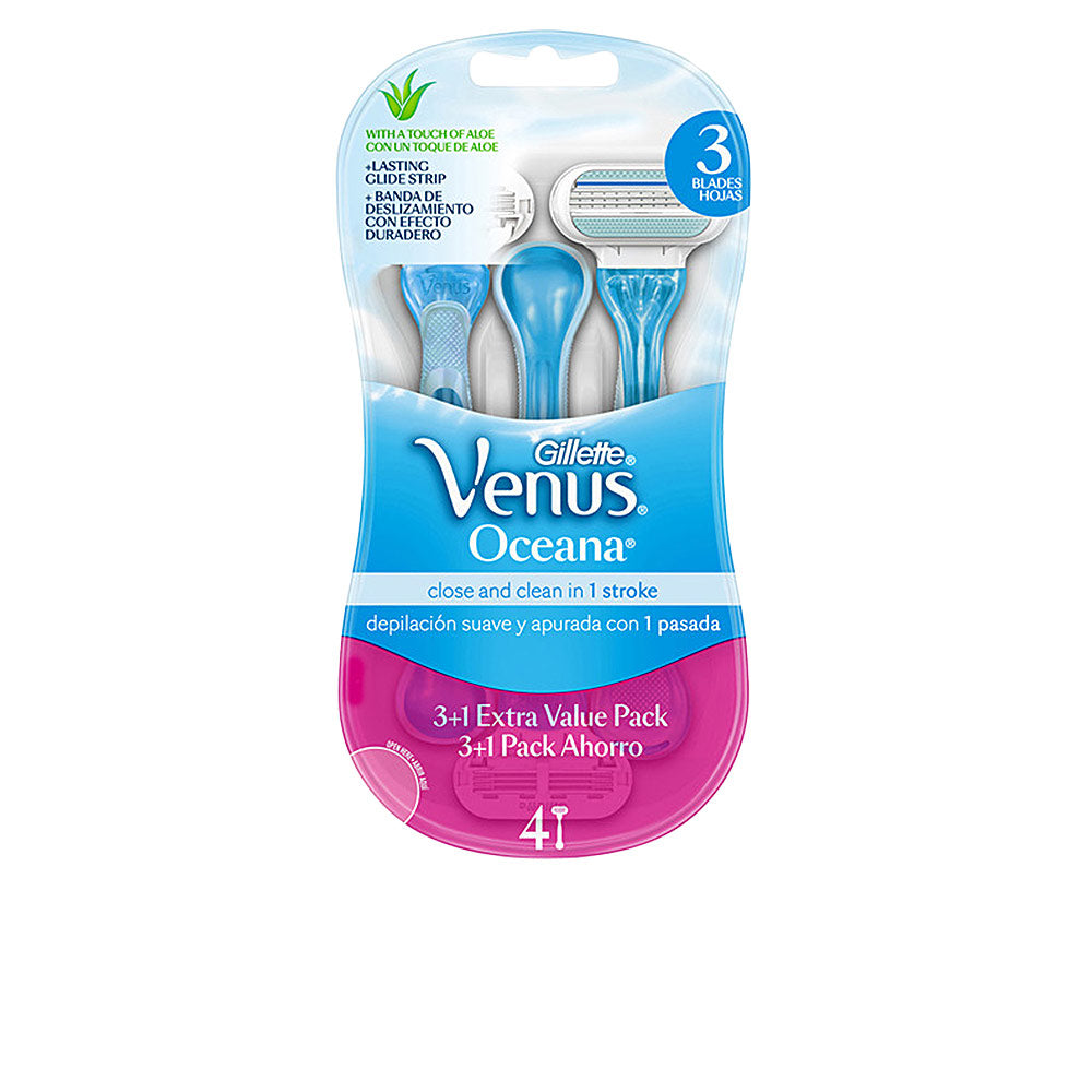 GILLETTE VENUS OCEANA disposable razors 4 units