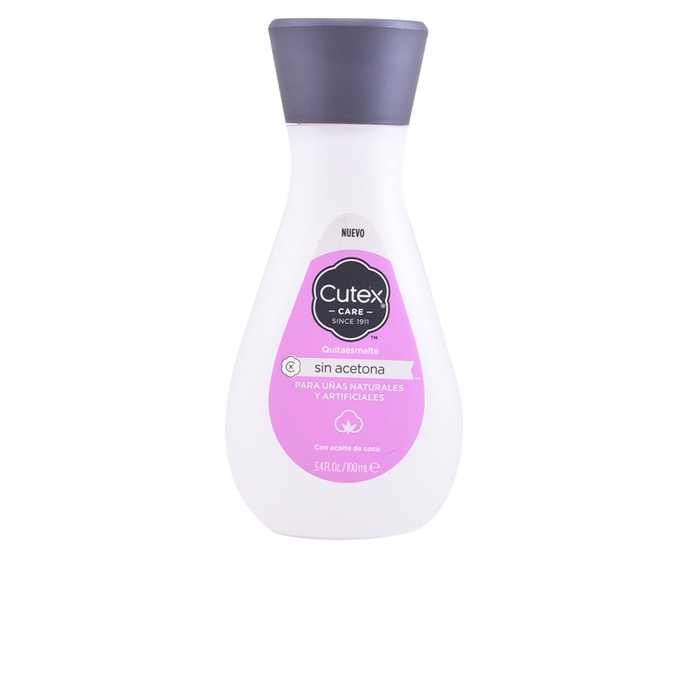 CUTEX quita esmalte sin acetona