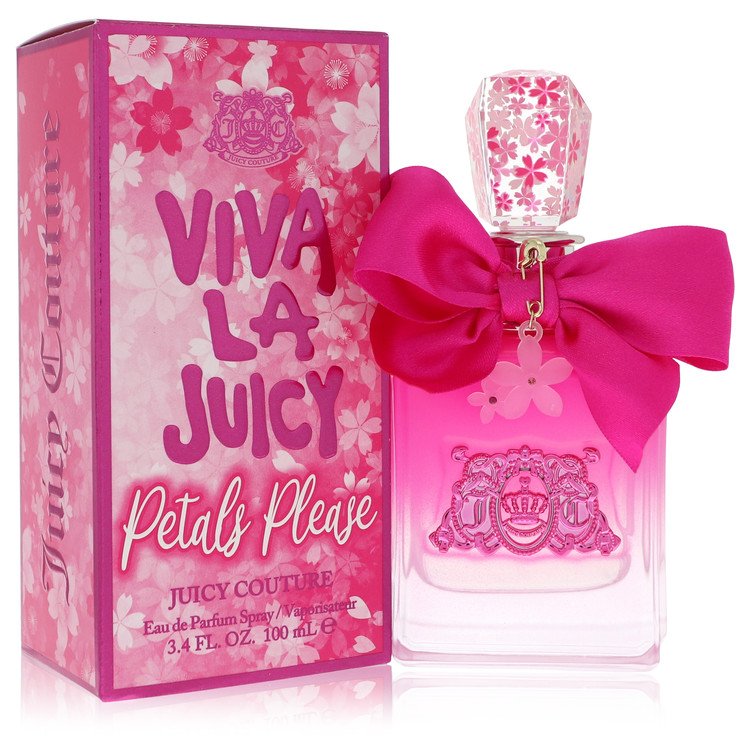 Viva La Juicy Petals Please by Juicy Couture - Eau De Parfum Spray 3.4 oz