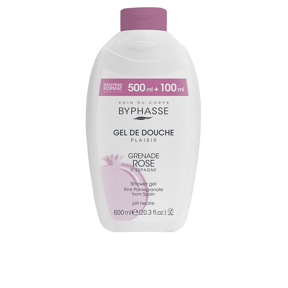 PLAISIR pink pomegranate SHOWER GEL 600 ml
