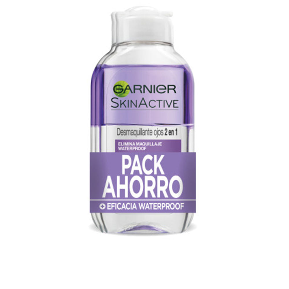 SKINACTIVE 2-in-1 eye makeup remover pack 2 x