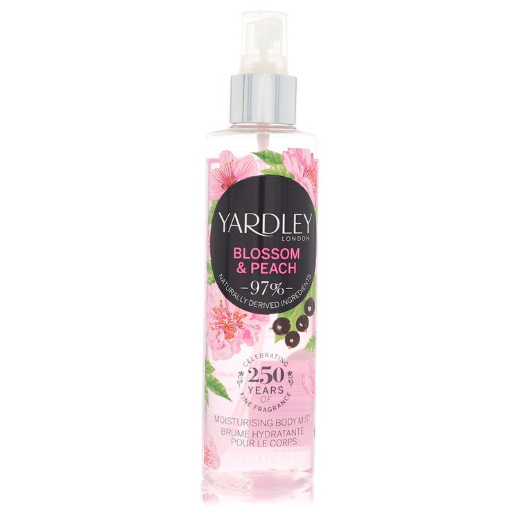 Yardley Blossom & Peach von Yardley London – Feuchtigkeitsspendendes Bodyspray 200 ml