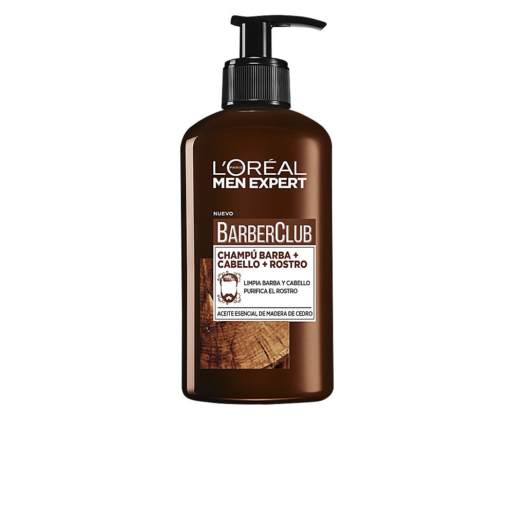 MEN EXPERT BARBER CLUB beard-face-hair shampoo