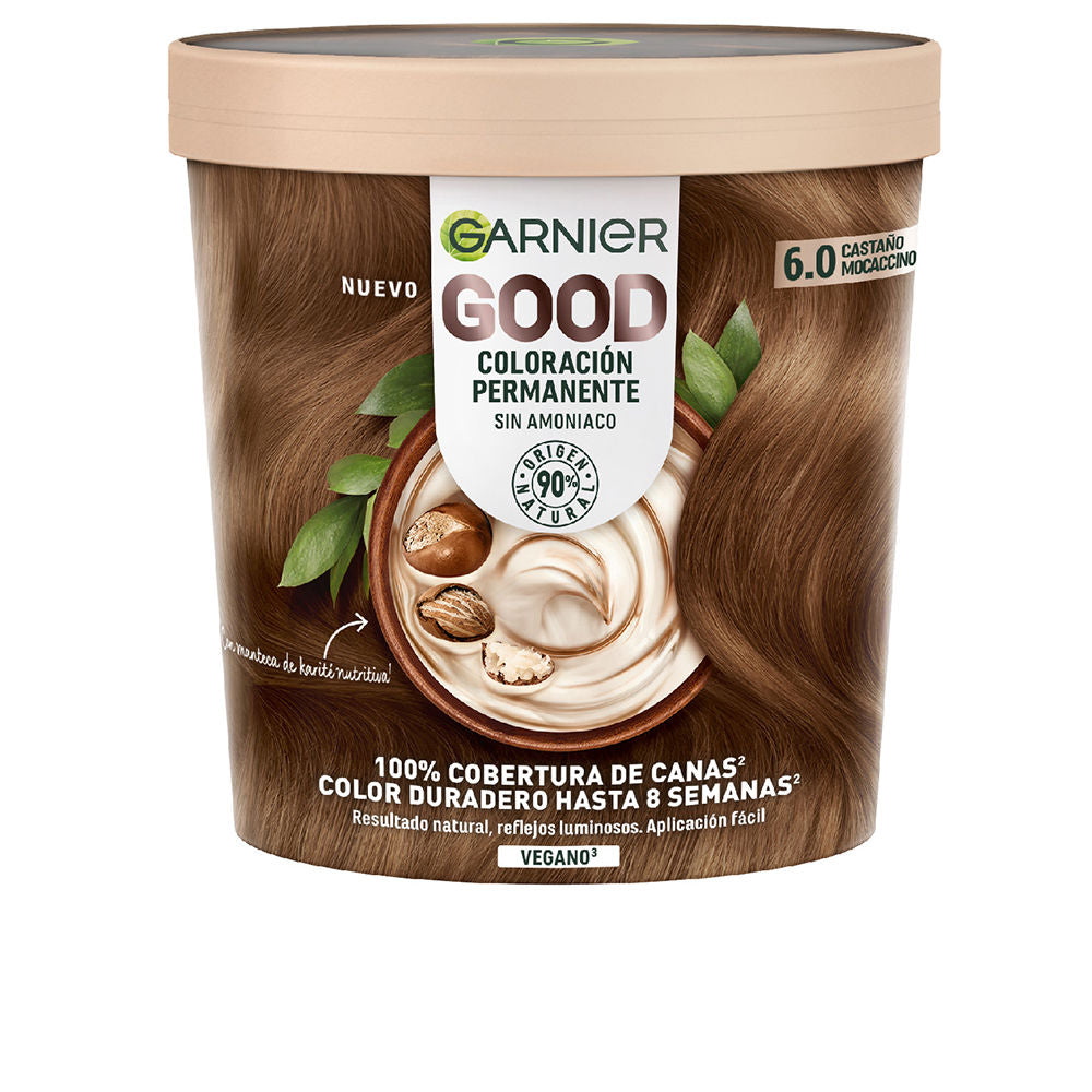 GOOD permanent color #6.0 mochaccino chestnut 217 ml