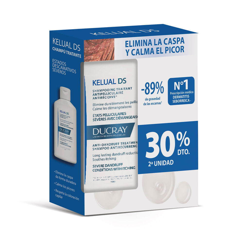 KELUAL DS anti-dandruff treatment shampoo duo 2 x