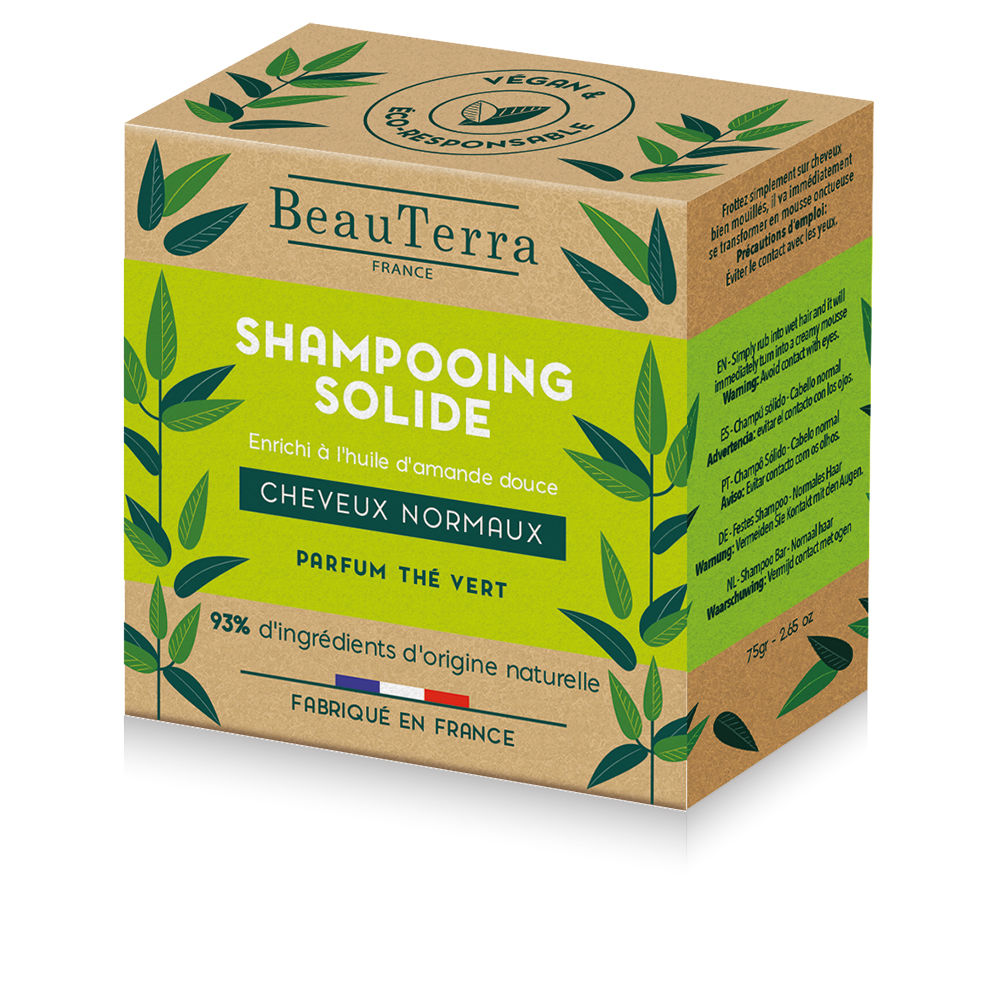 SOLIDE champú té verde 75 gr