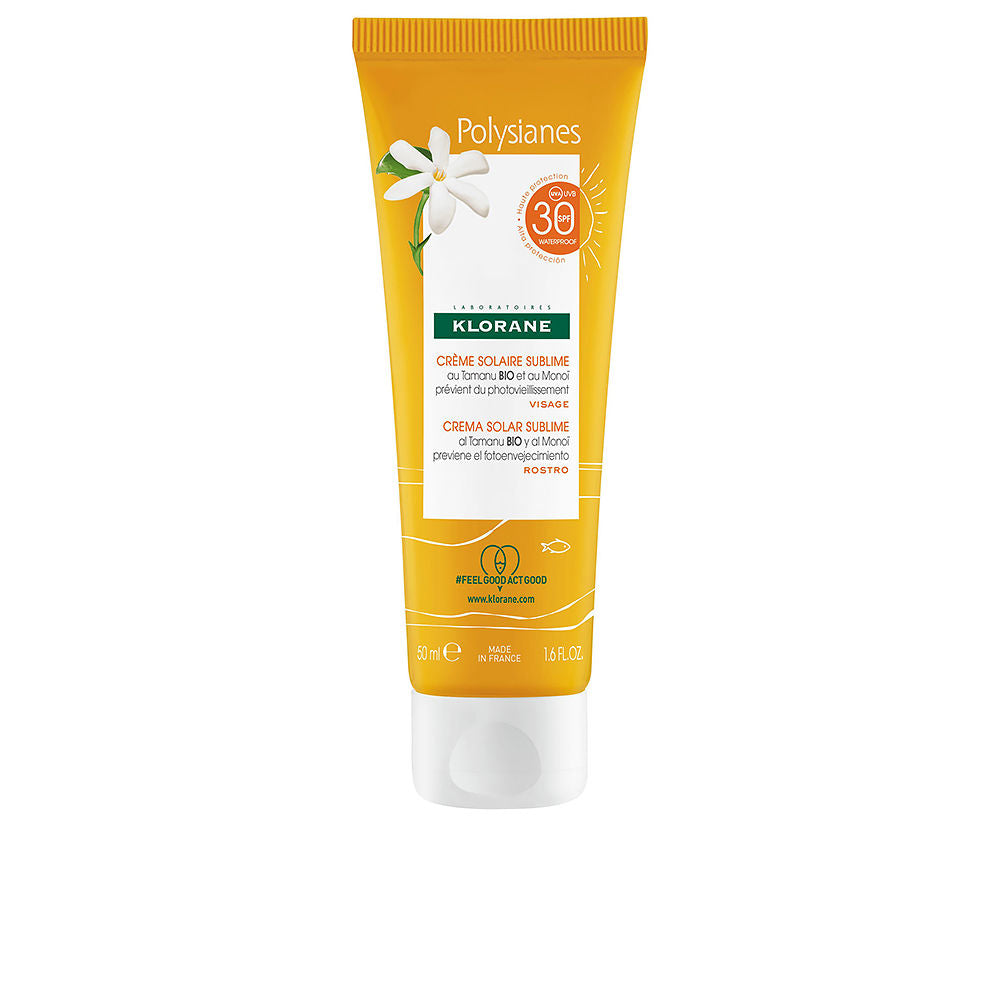 POLYSIANES MONOÃ Y TAMANU BIO sublime sun cream SPF30