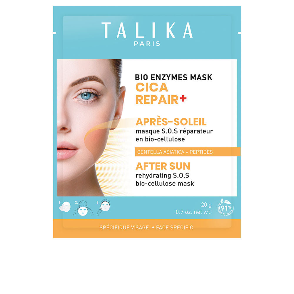 BIO ENZYMES MASK CICA REPAIR+ AFTER SUN ultra-soothing SOS repair mask 20 gr