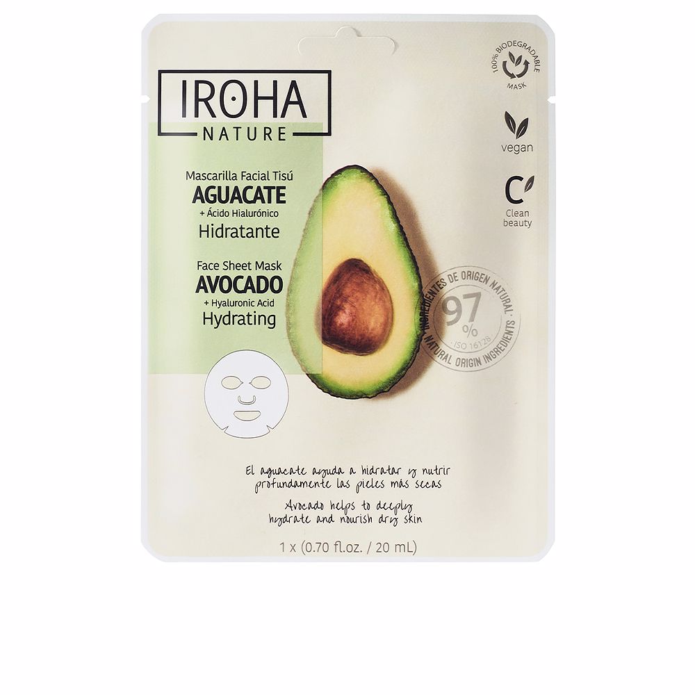 NATURE MASK avocado + hyaluronic acid