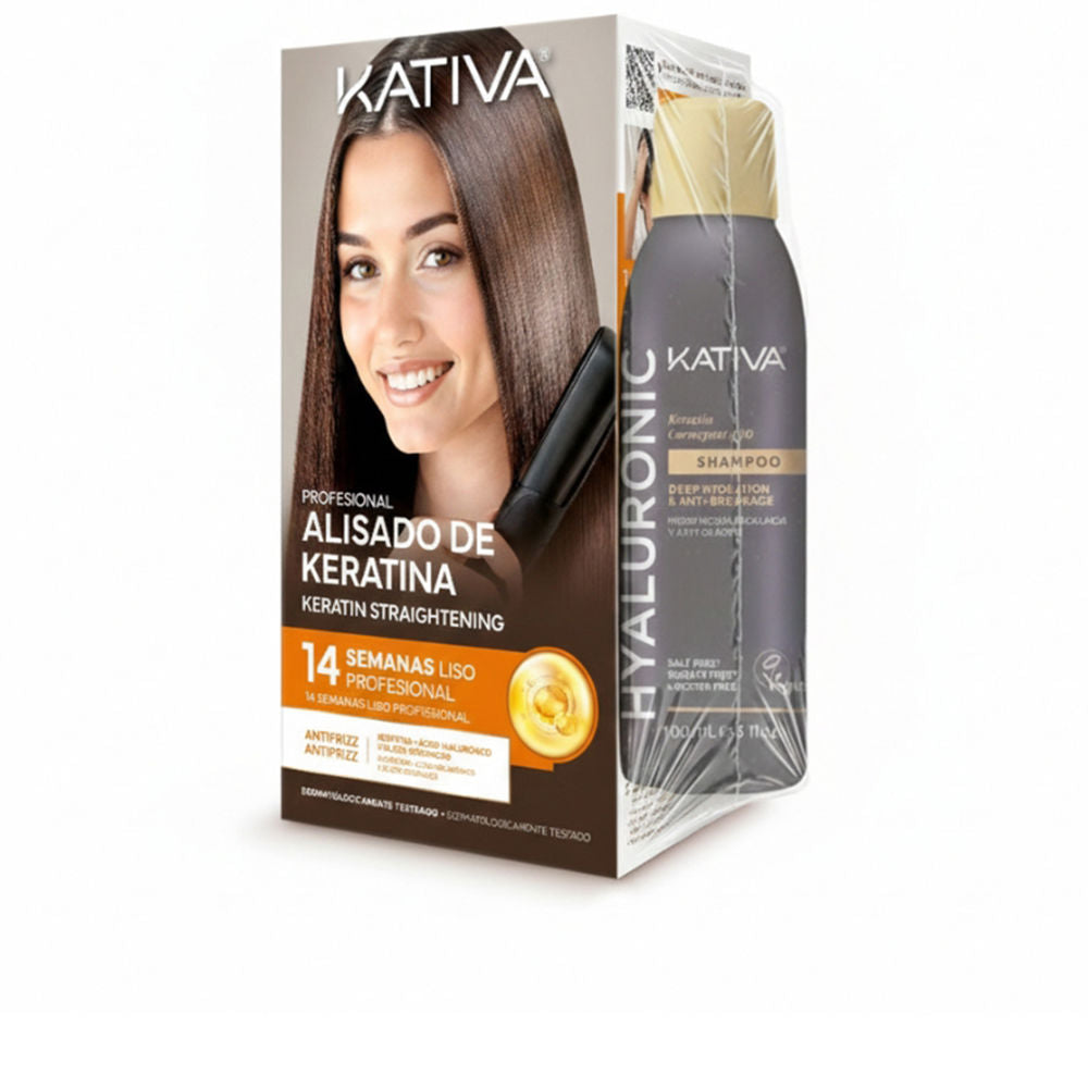 KATIVA PROFESSIONAL KERATIN STRAIGHTENING SET 2 pc