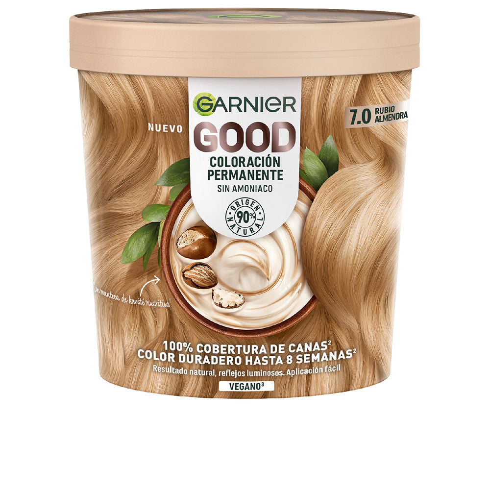 GOOD permanent color #7.0 almond blonde 217 ml