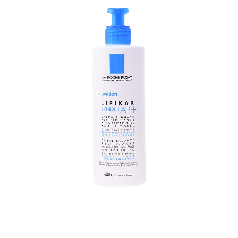 LIPIKAR SYNDET AP+ lipid-replenishing and anti-irritation shower cream for atopic skin 400 ml