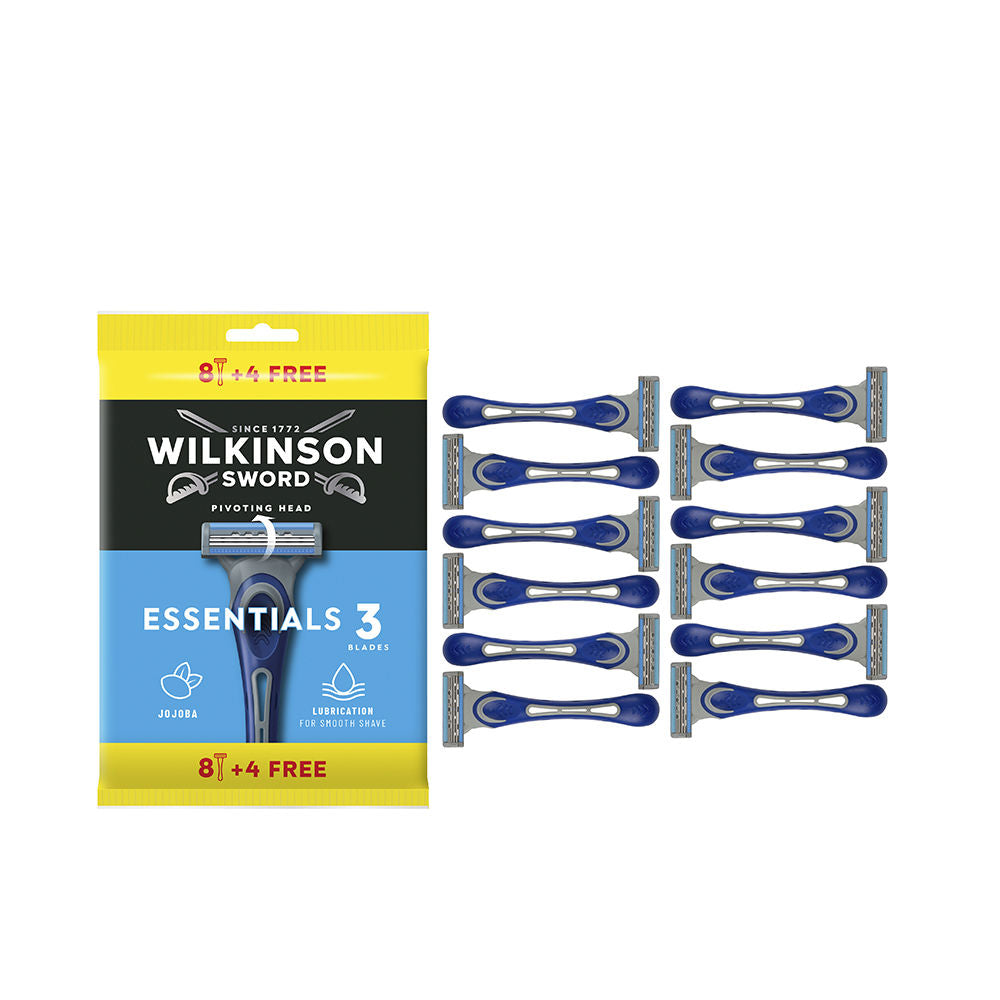 ESSENTIALS 3 disposable razors 12 units