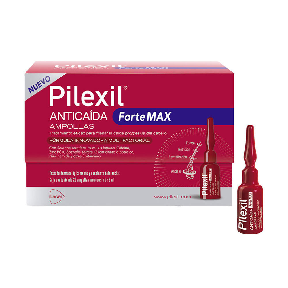 PILEXIL FORTE MAX anti-hair loss ampoules 20 x 5 ml