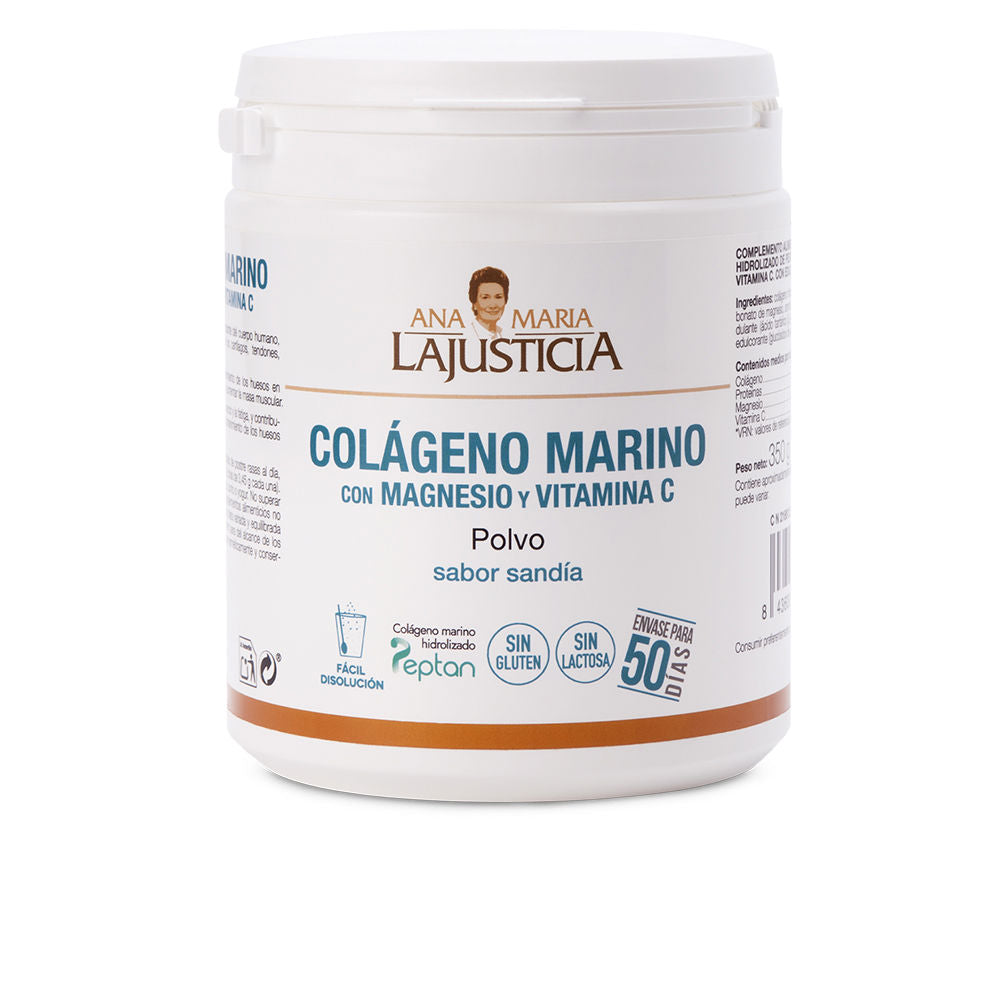 Marine collagen with magnesium and vitamin C, watermelon flavor, powder 135 g