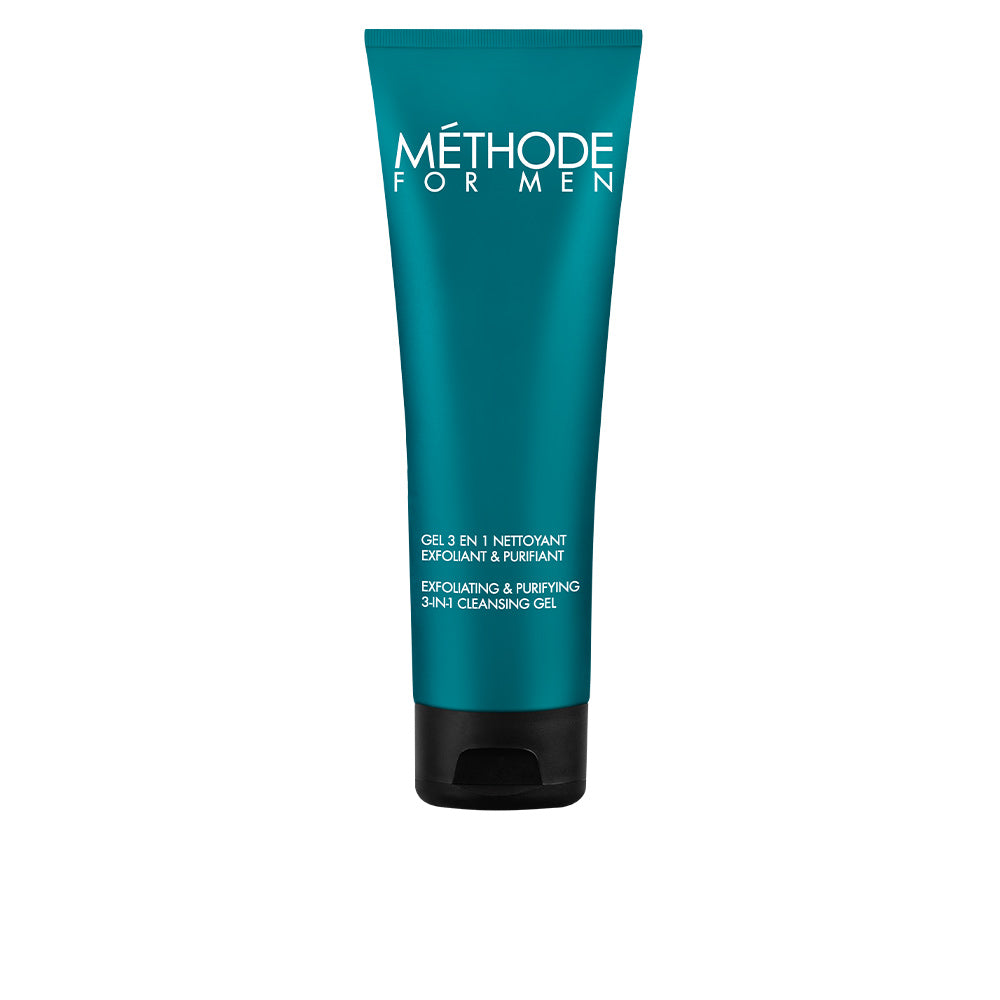 MÉTHODE FOR MEN Gel 3en1 Nettoyant Exfoliant&Purifiant