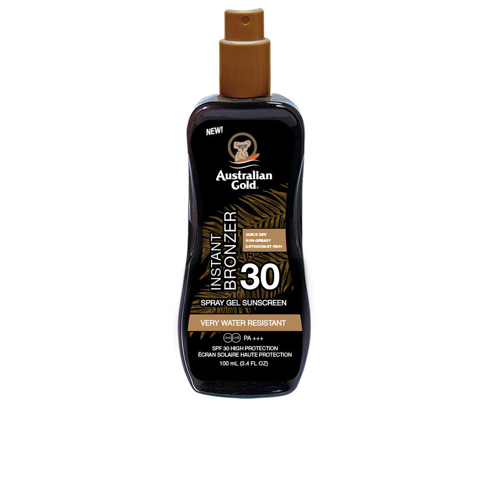 SUNSCREEN SPF30 spray gel with instant bronzer 100 ml
