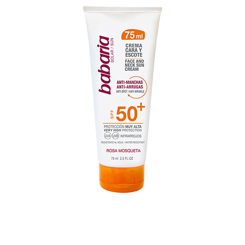 SOLAR FACE&DECOLLETE anti-stain fluid SPF50+