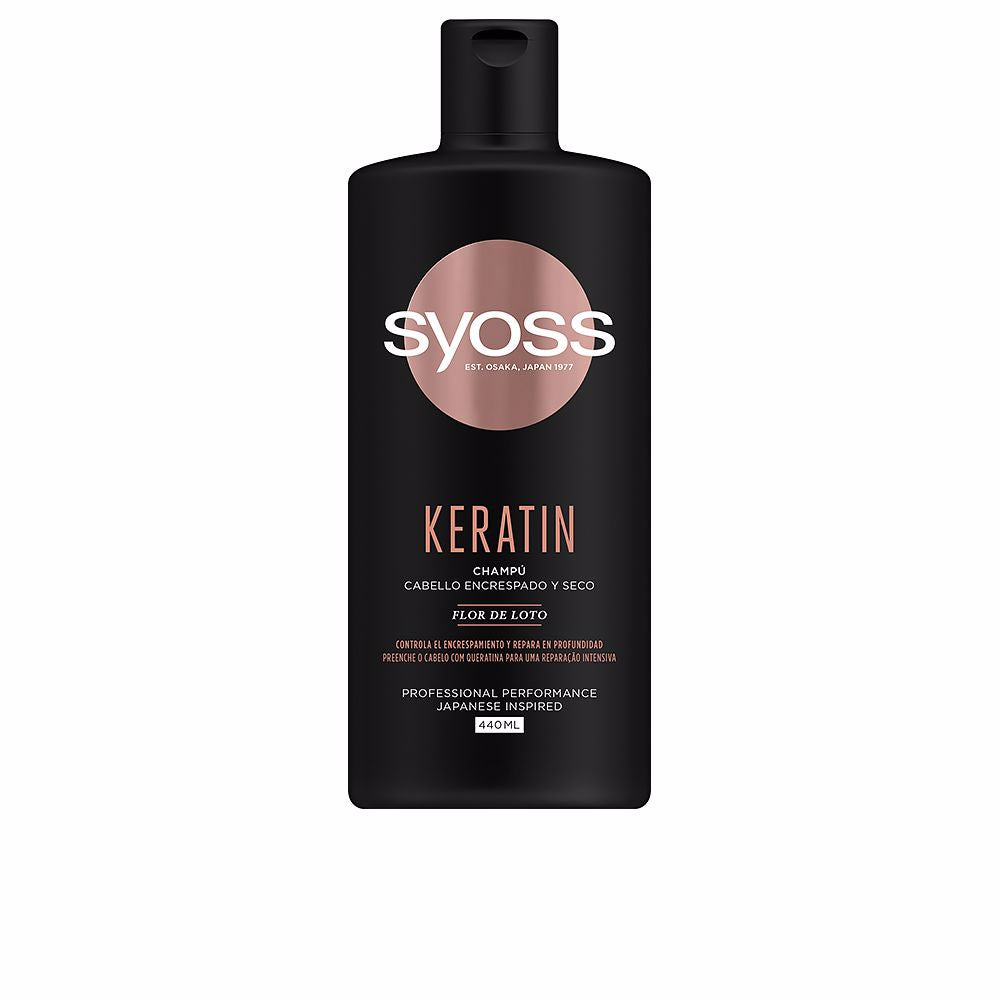 KERATIN shampoo for frizzy and dry hair 440 ml