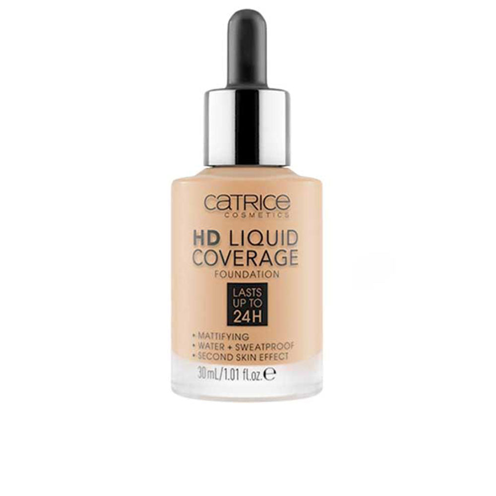 HD LIQUID COVERAGE FOUNDATION lasts up to 24h #032-Nude Beige