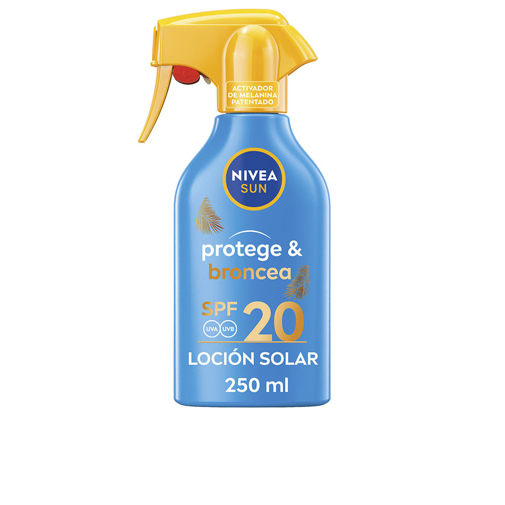 SUN PROTECTS & BRONZE sun lotion spray SPF20