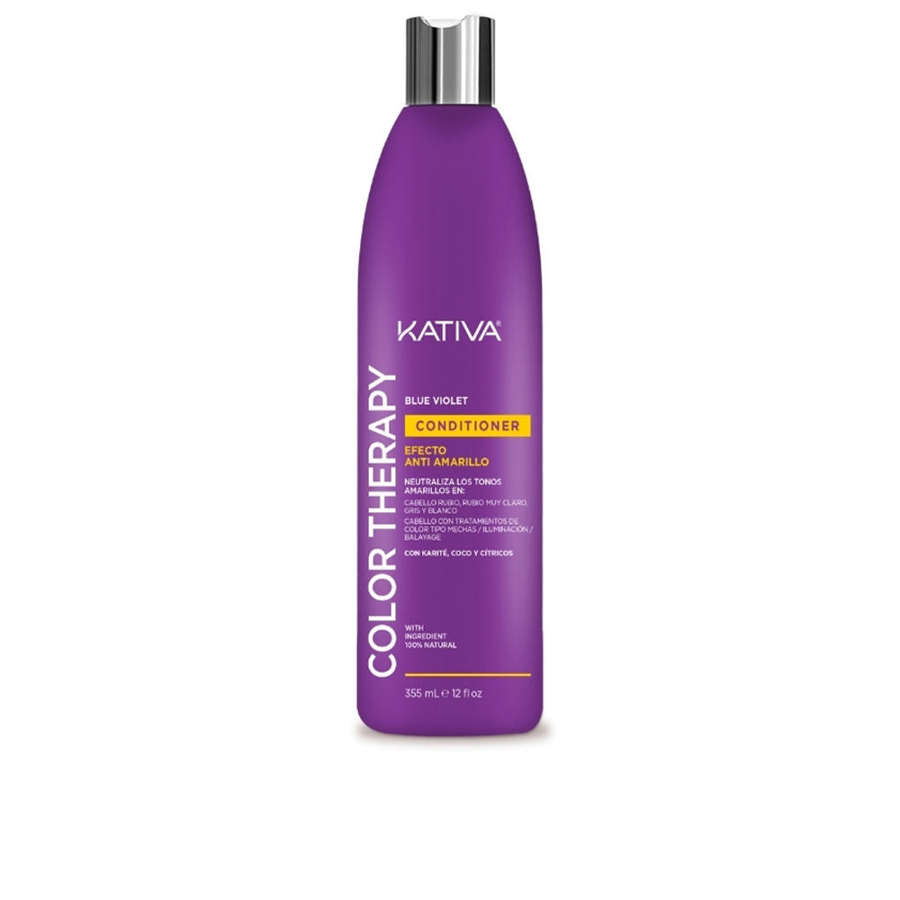 COLOR THERAPY BLUE VIOLET ANTI EFECTO AMARILLO acondicionador 355 ml