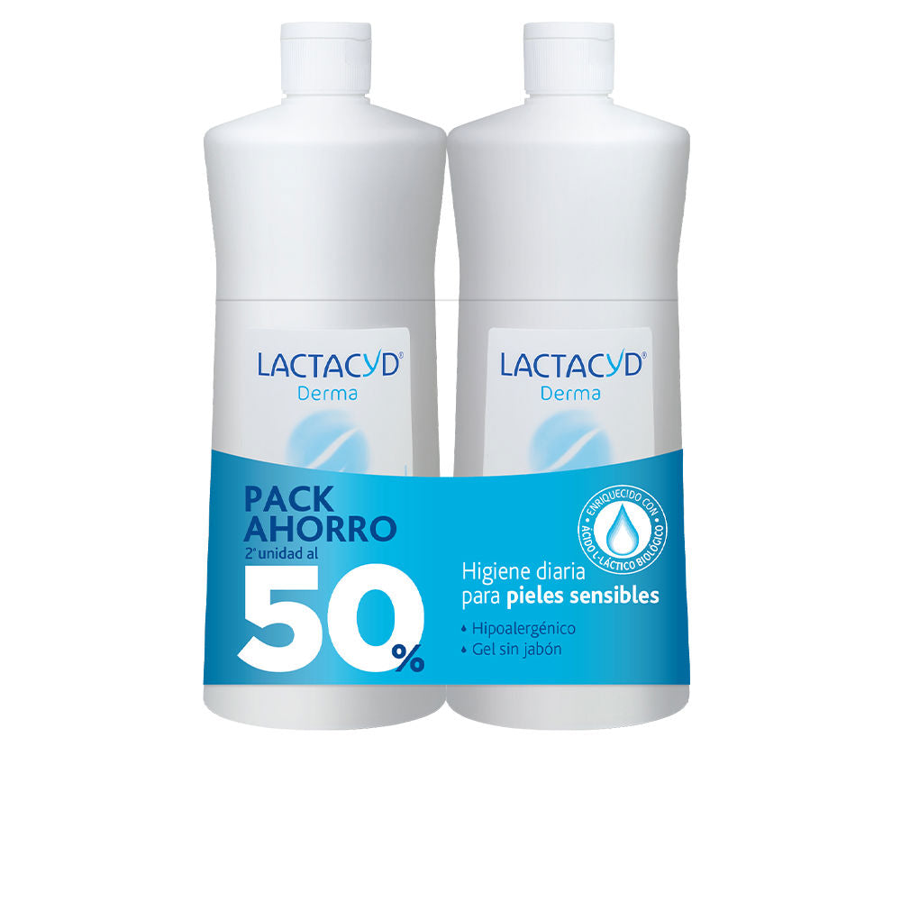 LACTACYD DERMA shower gel 2 x