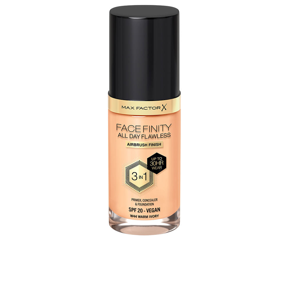 FACEFINITY 3IN1 primer, concealer & foundation #44-warm ivory 30 ml