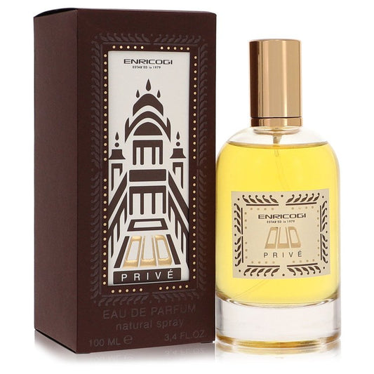 Enrico Gi Oud Prive by Enrico Gi - Eau De Parfum Spray (Unisex) 3.4 oz