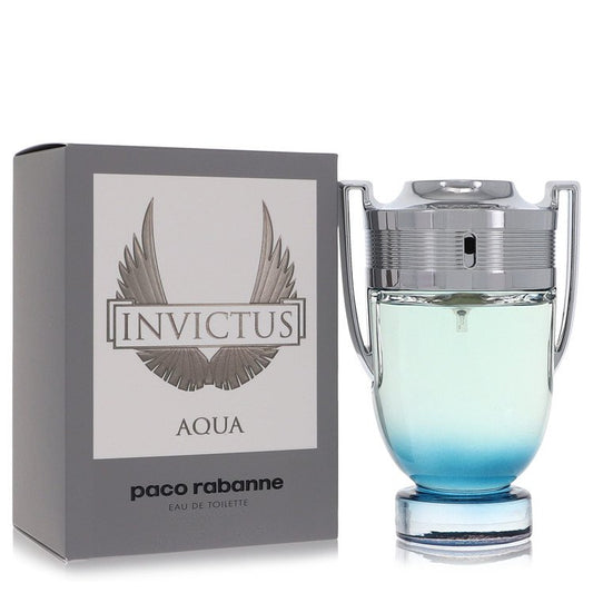 Invictus Aqua by Paco Rabanne - Eau De Toilette Spray 3.4 oz